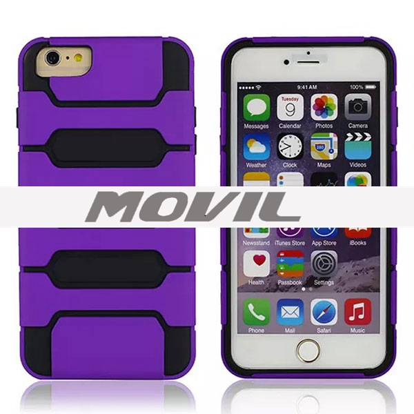 NP-2169 Combinación tpu   pc funda para Apple iPhone 6 -14